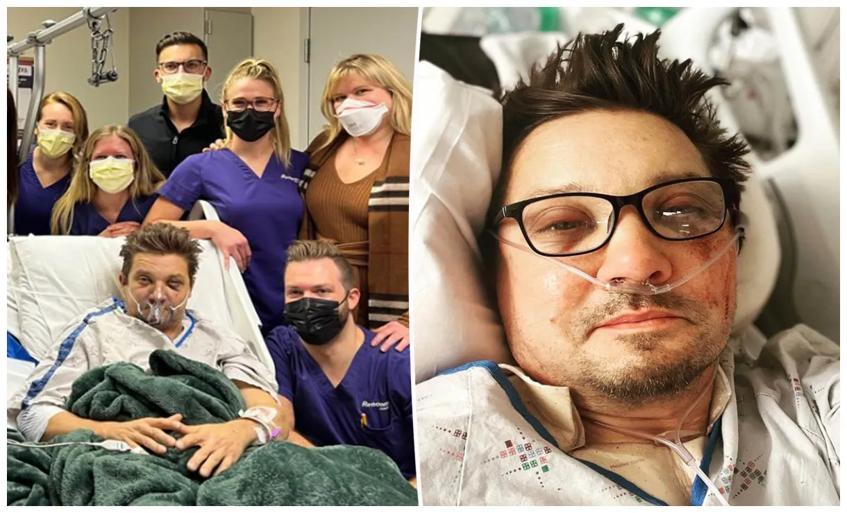 Celebrates birt ay from hospital after accident