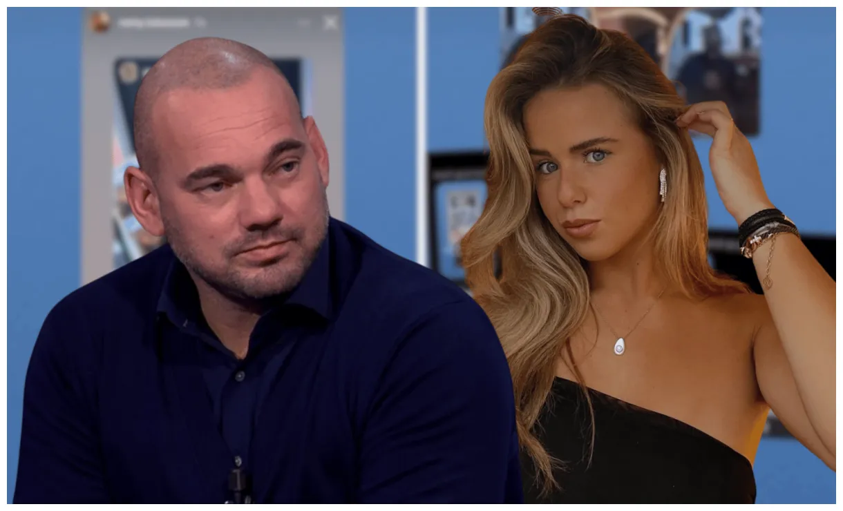 Wesley sneijder celebrates 40th birt ay with new flame romy lukassen