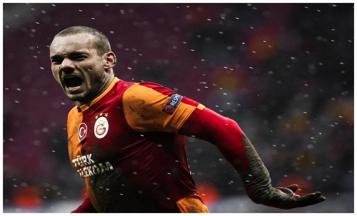 Wesley sneijder and his mesmerising peak at galatasaray