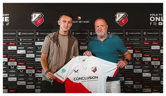 Who is ? the 18-year-old midfielder to sign professional