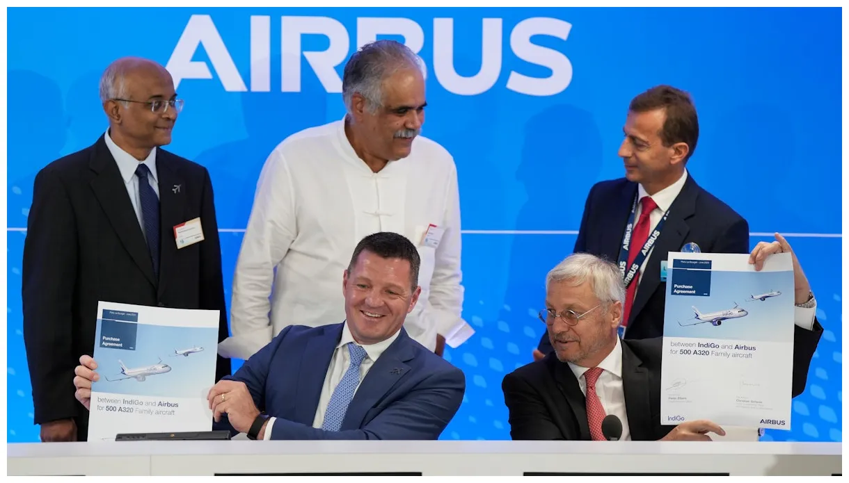 Airbus wins mammoth order for 500 jets manufacturing