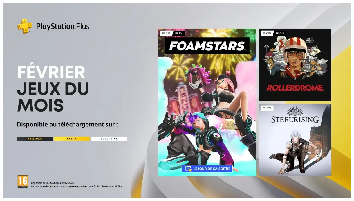 Les jeux ps plus essential de février 2024 cosmo games