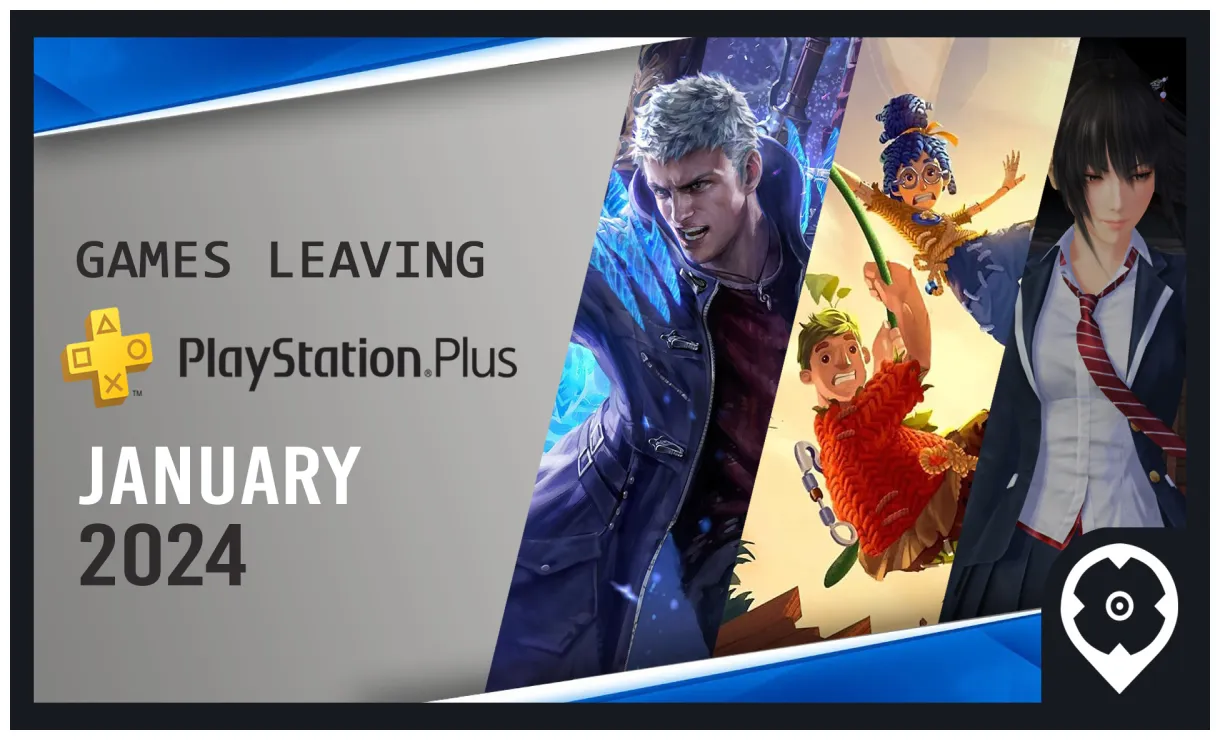 Jeux quittant playstation plus janvier 2024 goclecd.fr
