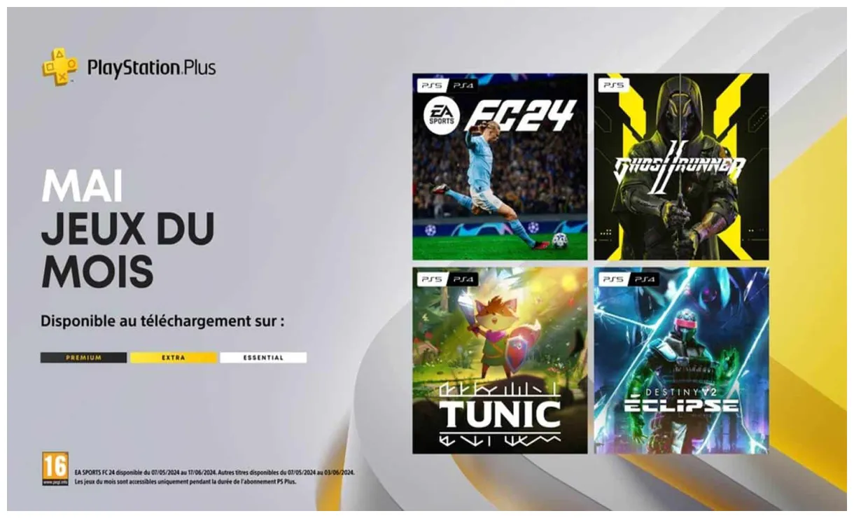 Jeux ps plus mai 2024 state of gaming