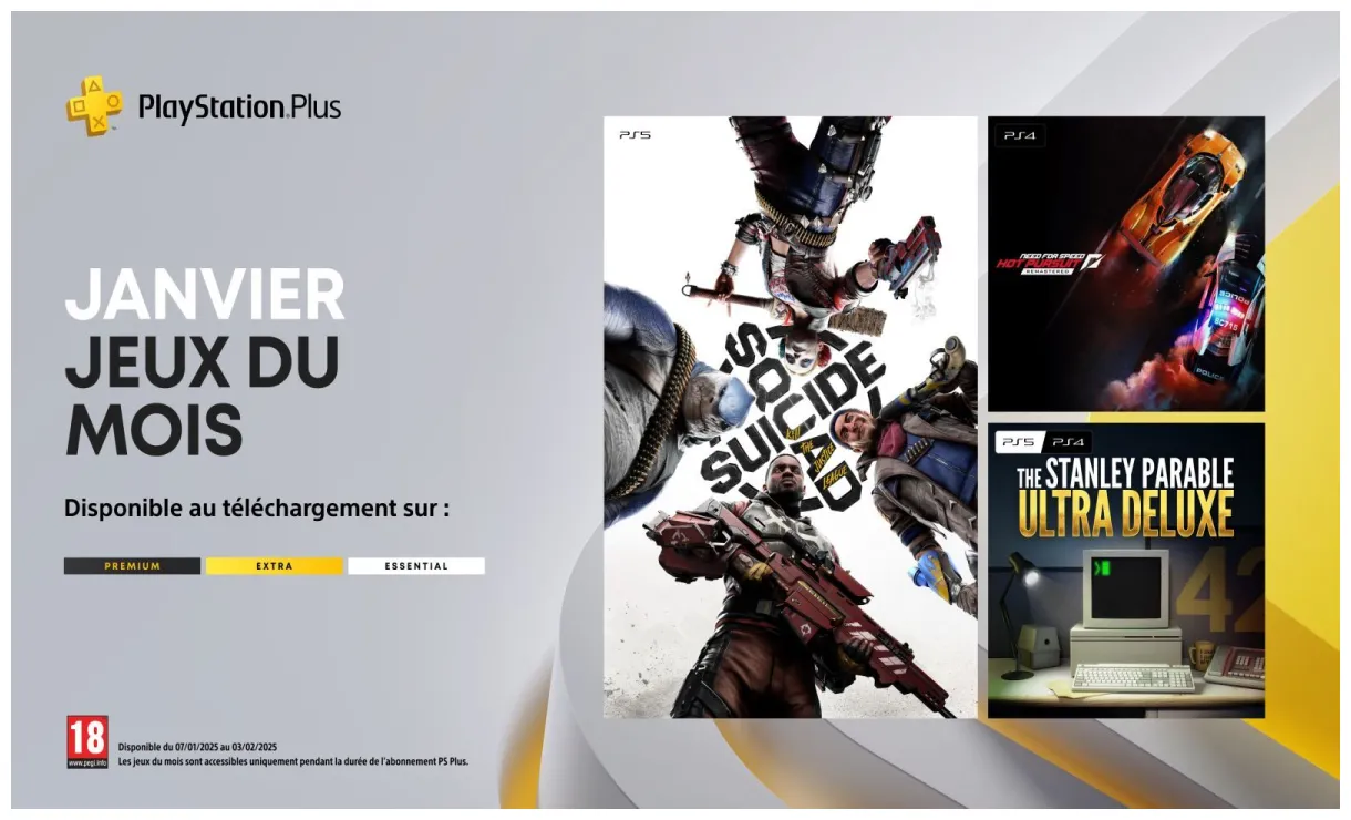 Playstation+ focus sur les jeux ps5 dès 2026 et trois jeux gratuits