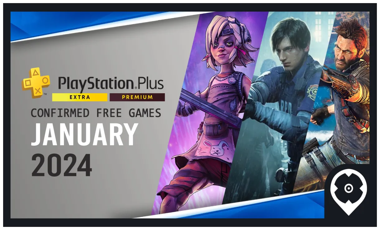 Jeux gratuits ps plus extra et premium pour janvier 2024 confirmés