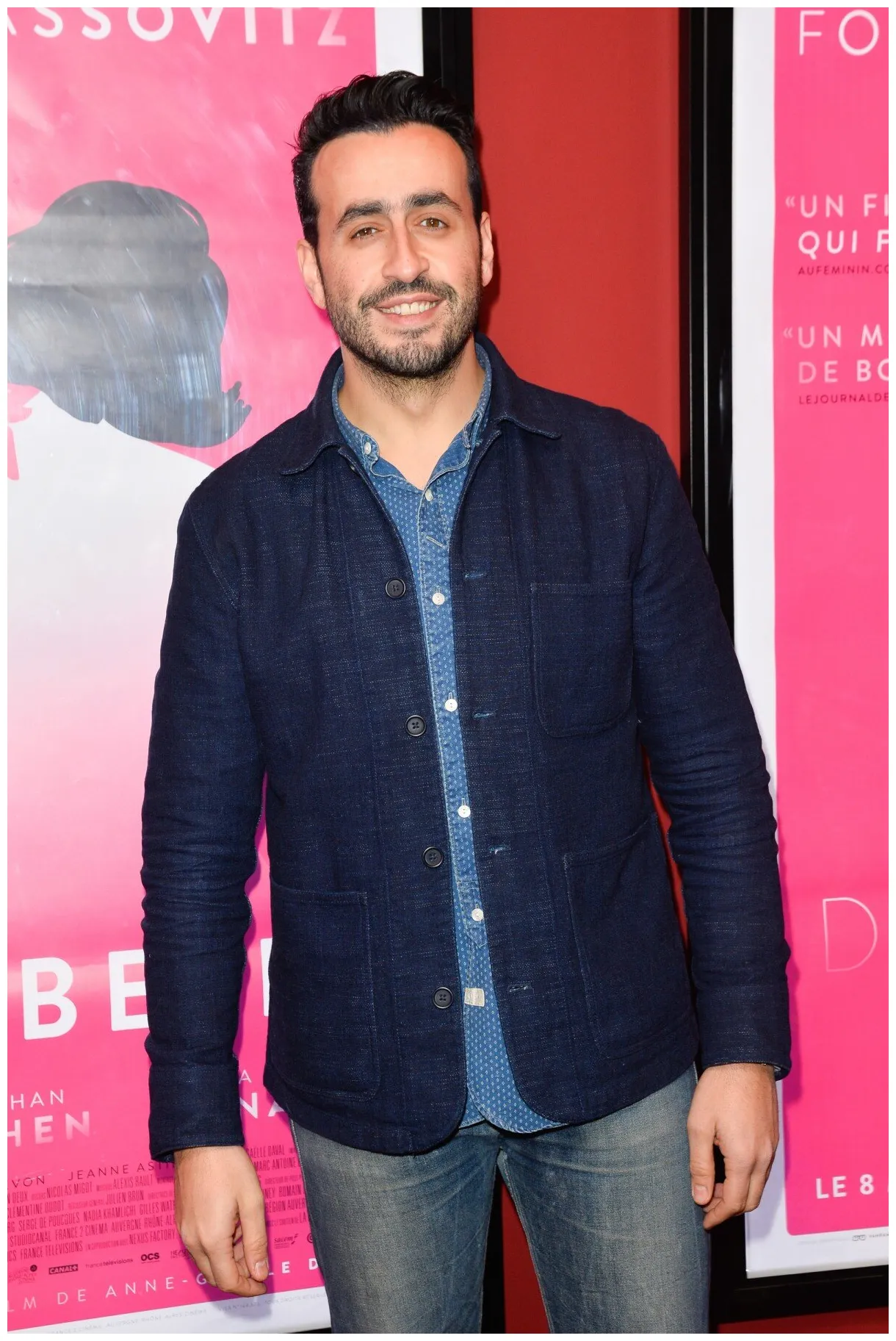 Lors de l'avant-première du film "de plus belle