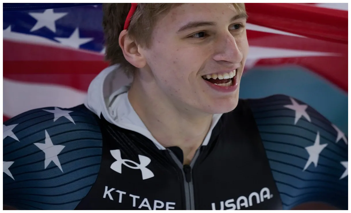 Wisconsin's has record-breaking weekend at speed skating