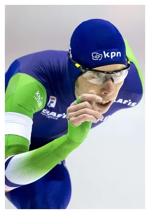 During 5000 meter worldchampionships editorial stock