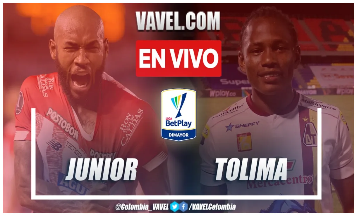Junior tolima tolima vs junior goles y highlights liga betplay