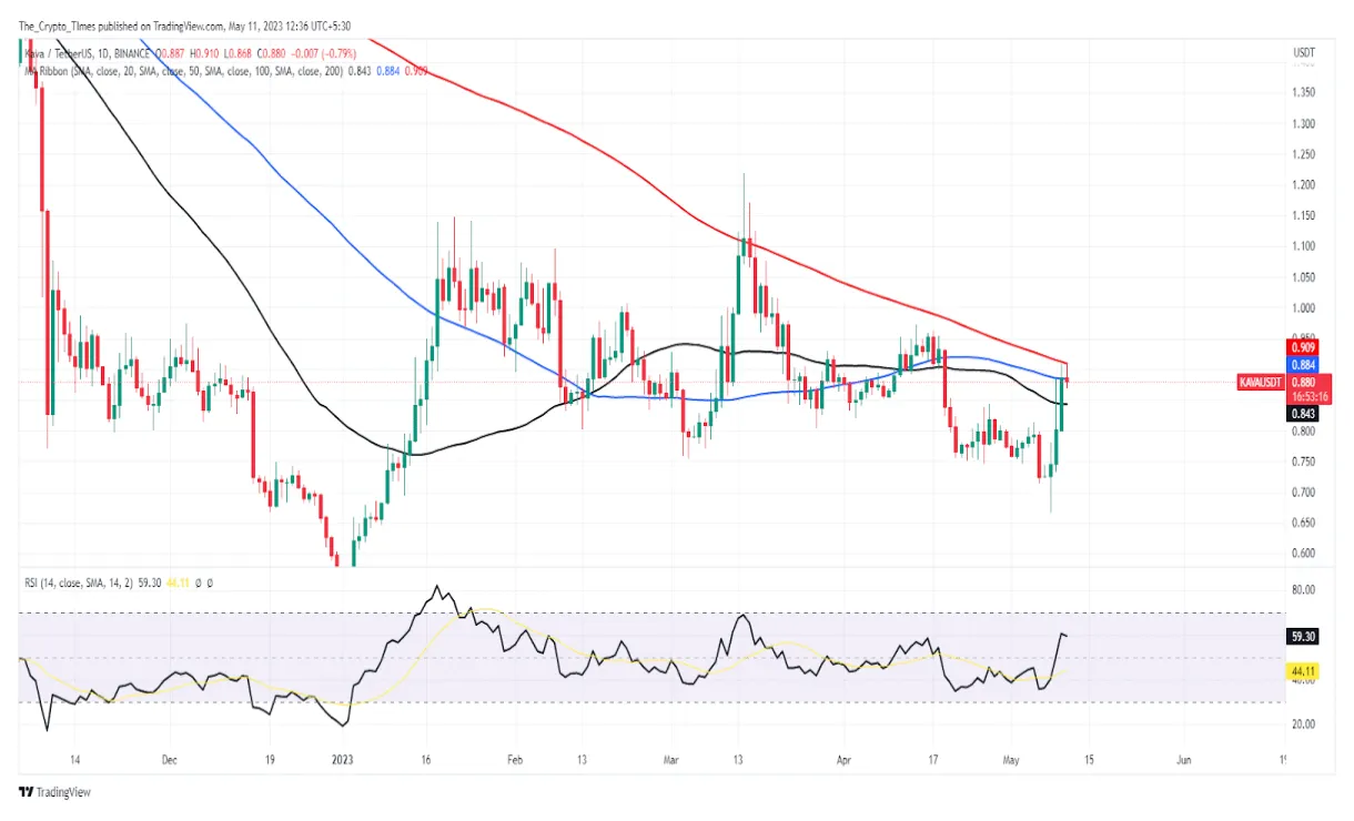 Kava kava historical performance graph week 1 january 2026