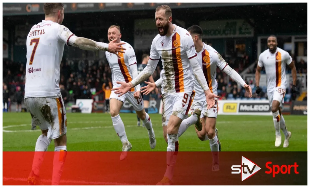 Motherwell striker proves the scourge of ross county