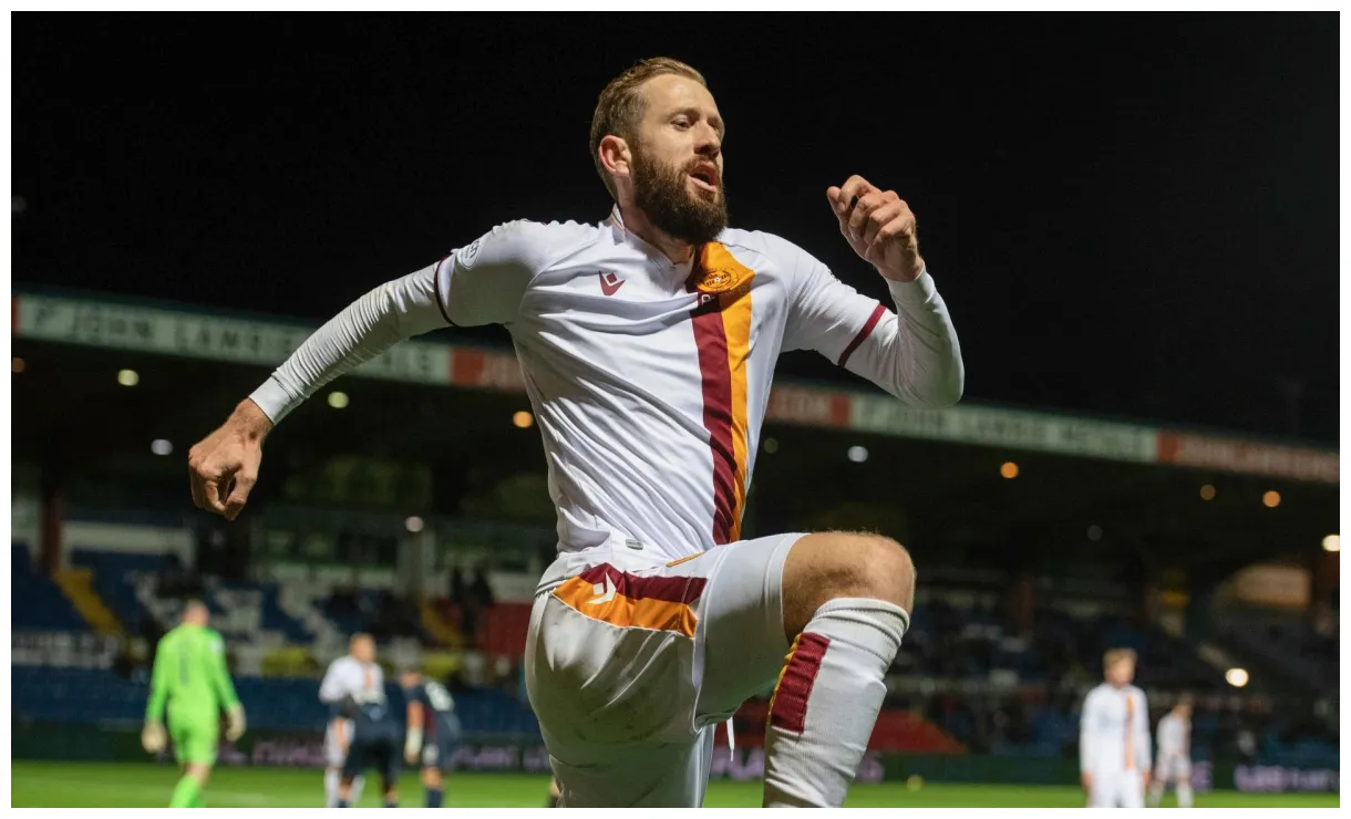 Hits hat-trick as motherwell thump ross county stv news