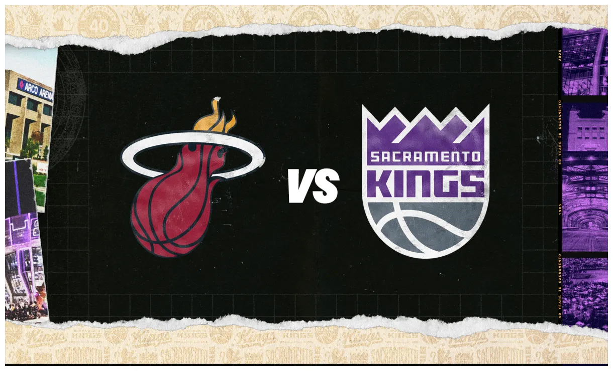 Heat vs kings golden 1 center