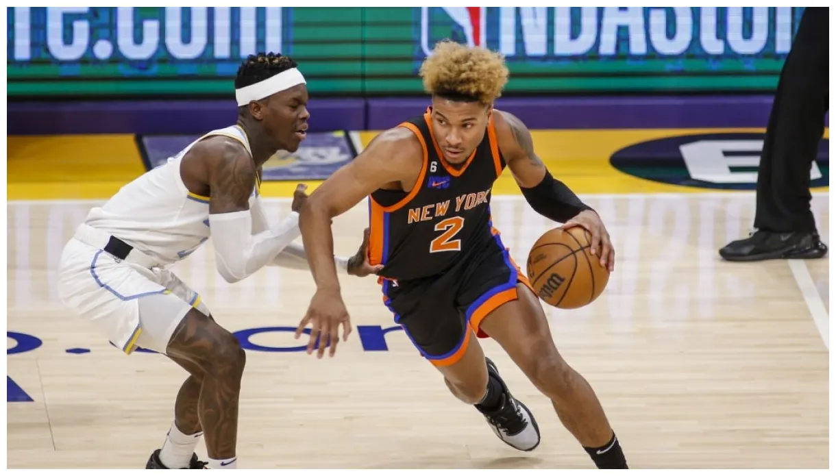 Nba 2025/26 toronto raptors mit isaac bonga treten gegen die new york