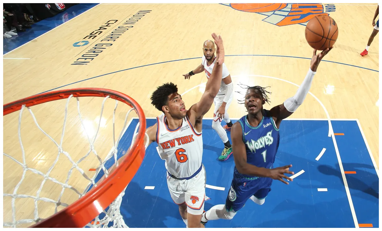 Nyk vs. min the ultimate basketball battle