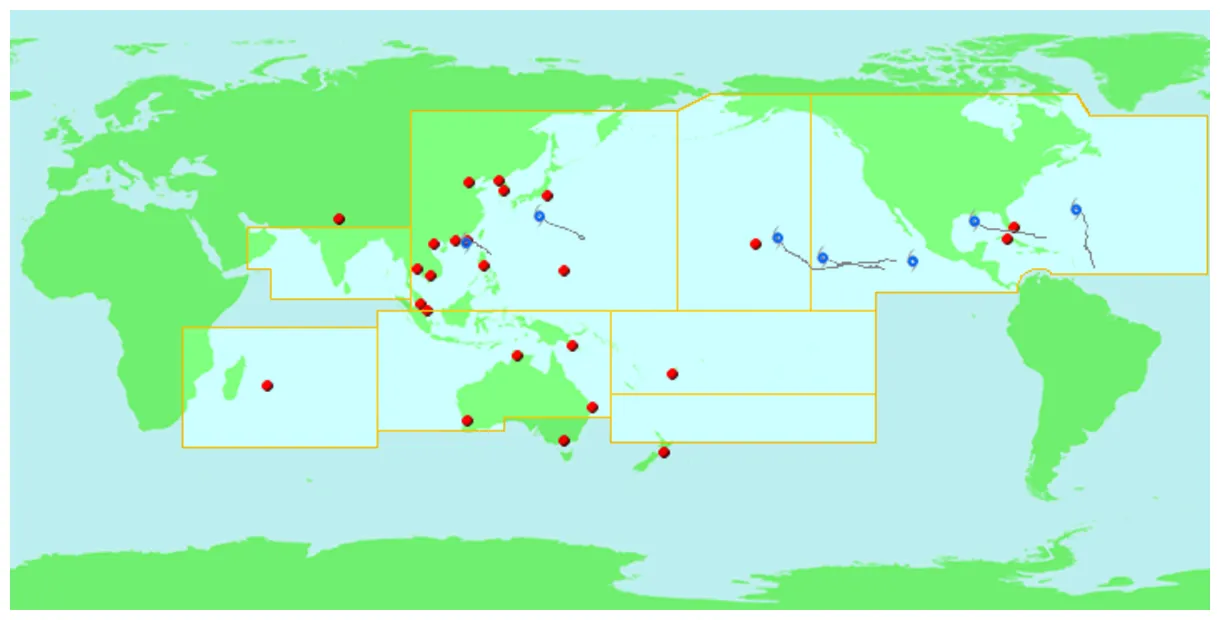 Knmi hurricane rita kwam als categorie 3 orkaan aan land