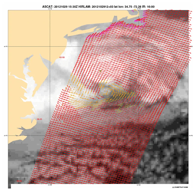 Sandy venijnig slot van orkaanseizoen