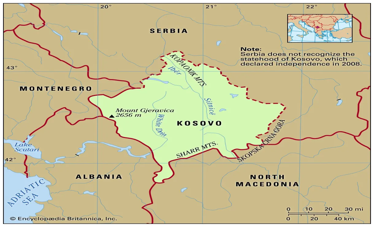 Kosovo | History, Map, Flag, Population, Languages, & Capital | Britannica