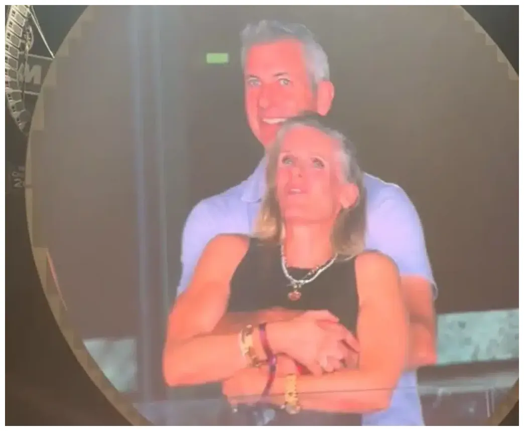 Hr exec in viral coldplay kiss-cam clip is married to