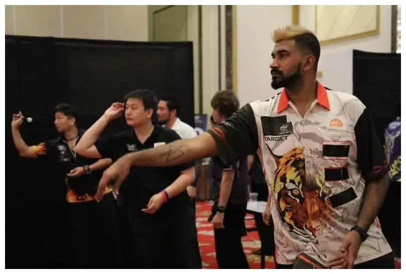 Nitin kumar set for world darts championship return with indian