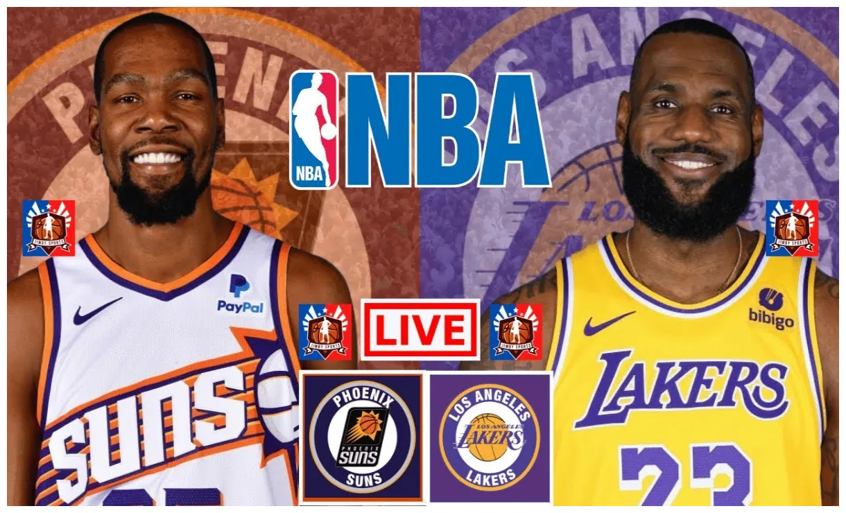 NBA LIVE – SUNS vs LAKERS Live Today – PHO vs LAL Live – Phoenix Suns