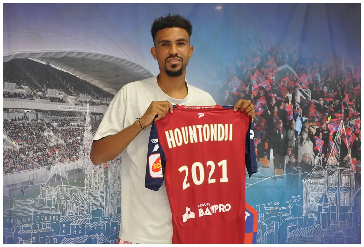 Cédric hountondji la parole est à la défense au clermont foot 7jac