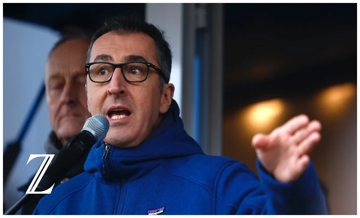 Özdemir spricht bei kundgebung vor landwirten