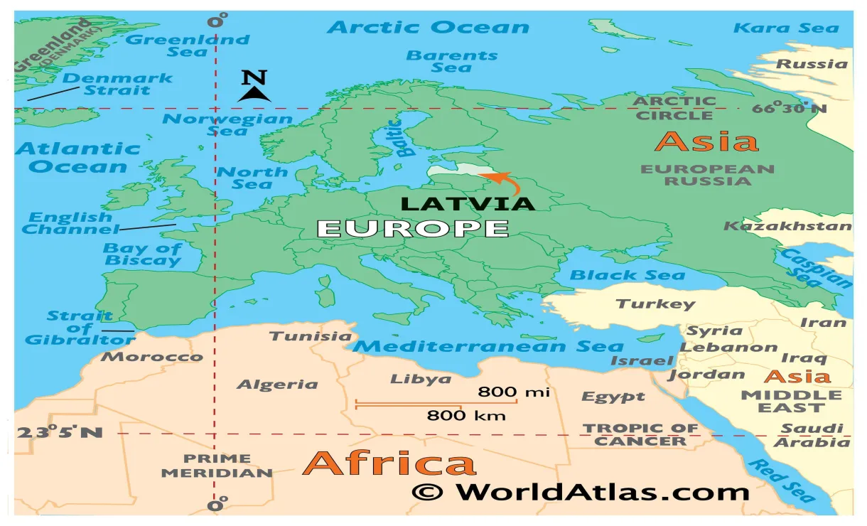 Map / geography of / map of worldatlas