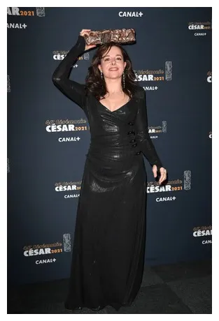 Poses best actress cesar editorial stock