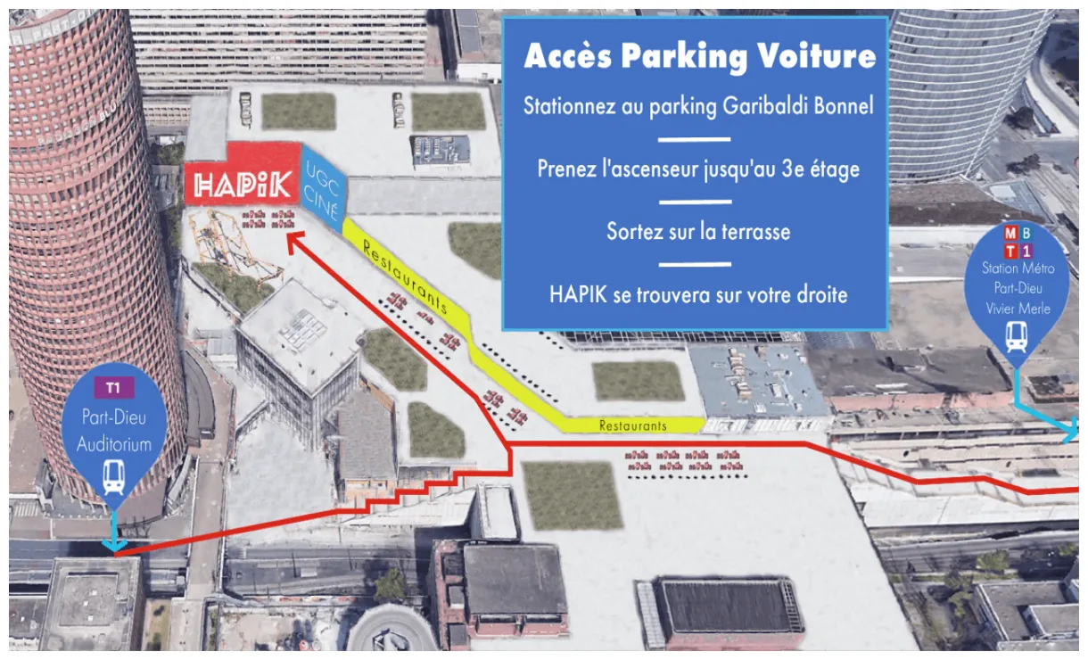 Salle d'escalade et de loisirs Lyon Part Dieu - Hapik