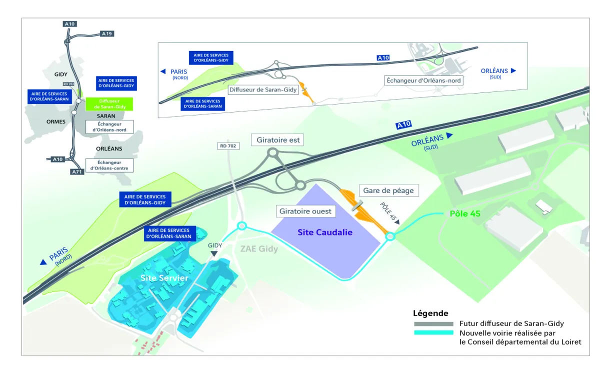 Participez à la concertation sur le projet de diffuseur de Saran-Gidy