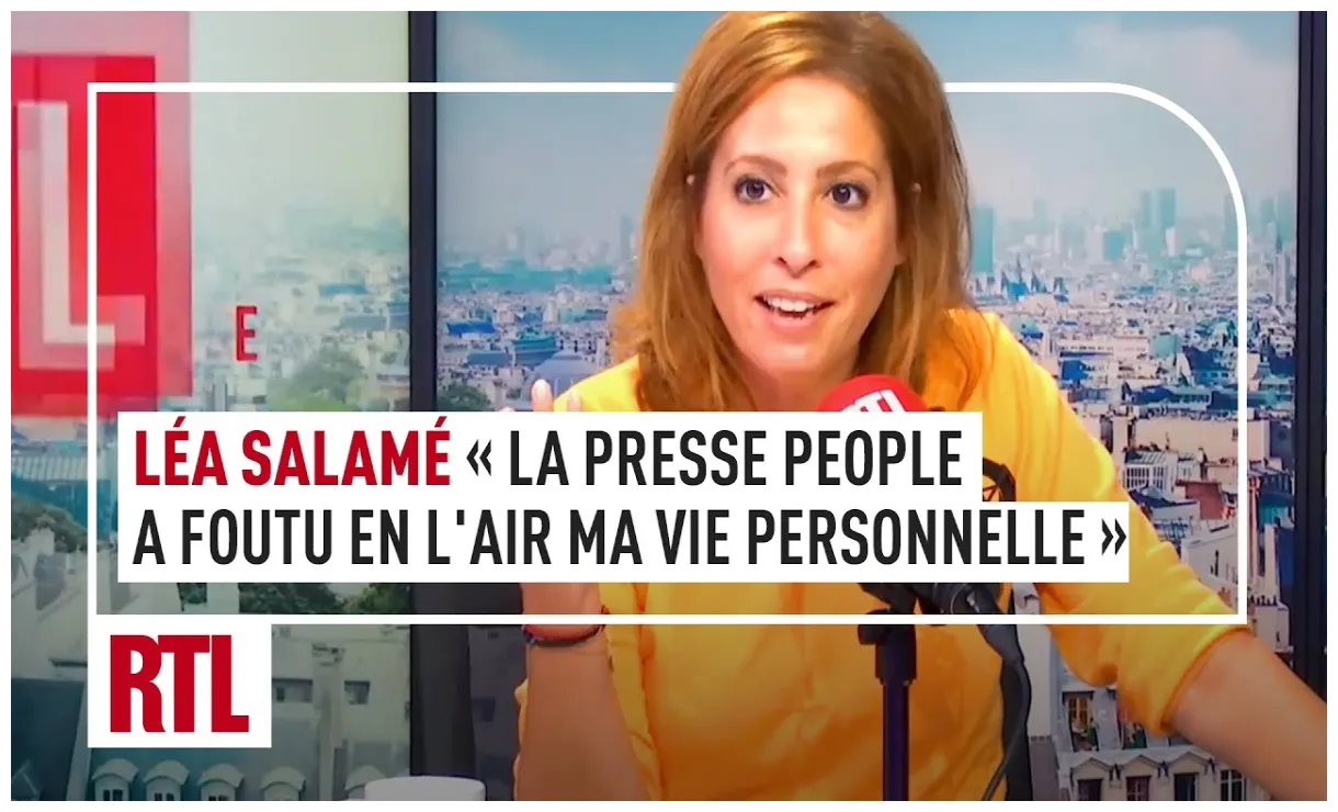 Léa salamé invitée de "on refait la télé" youtube