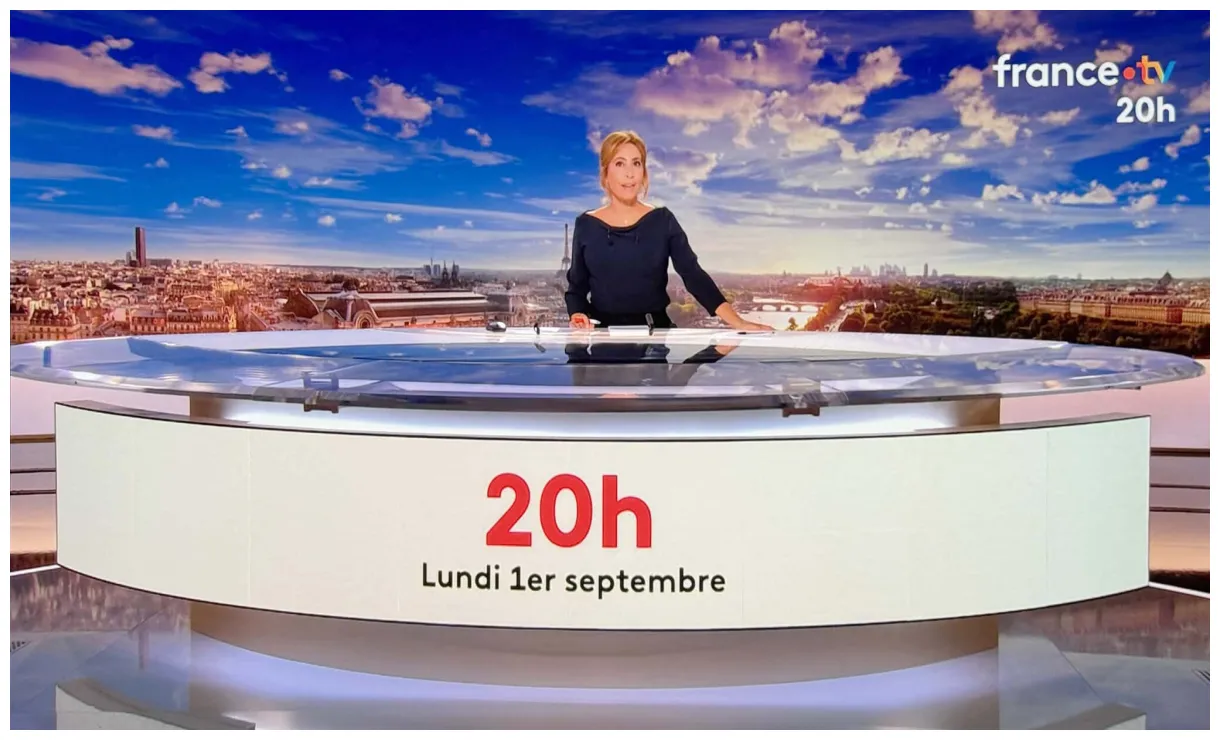 Léa salamé jackpot pour son premier jt au 20h de france 2 public