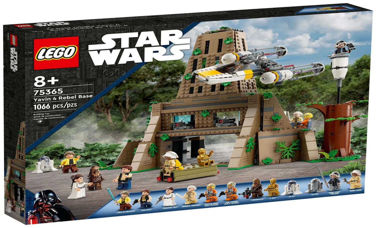 Lego 75365 yavin 4 rebel base lego star wars set for sale best price