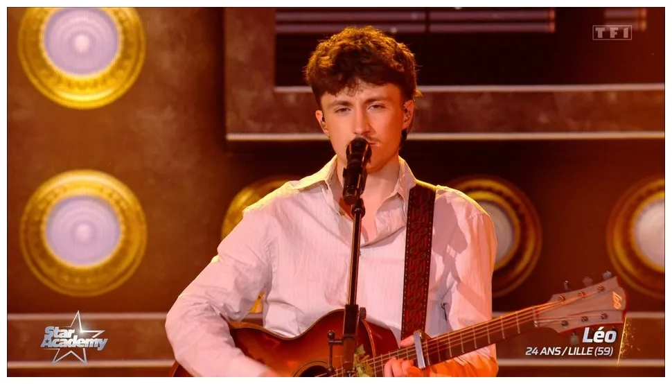 Star academy 2025 léo chante « peur de l’amour » de carla de coignac