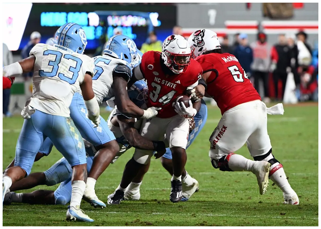 How to watch unc vs. nc state football time, tv channel for week 14