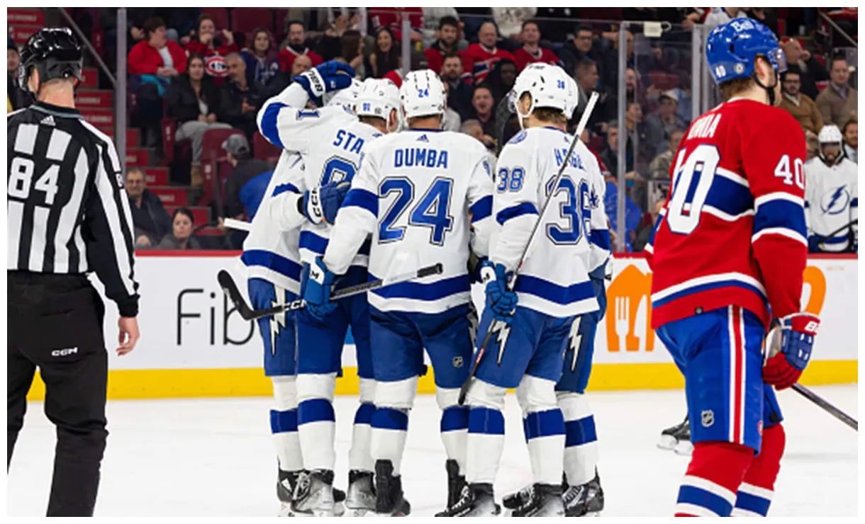 Nhl lightning 7, canadiens 4