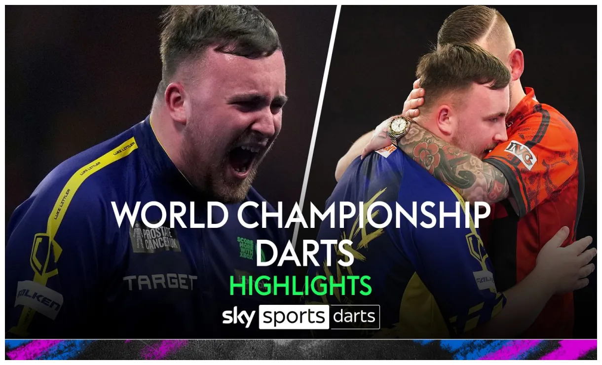 World darts championship luke littler sets up stephen bunting semi