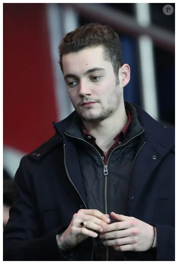Dans les tribunes lors du match de ligue 1 paris