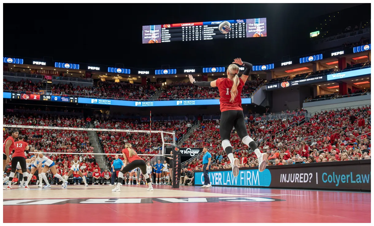 Louisville faces Pittsburgh in NCAA Women's Volleyball Final Four