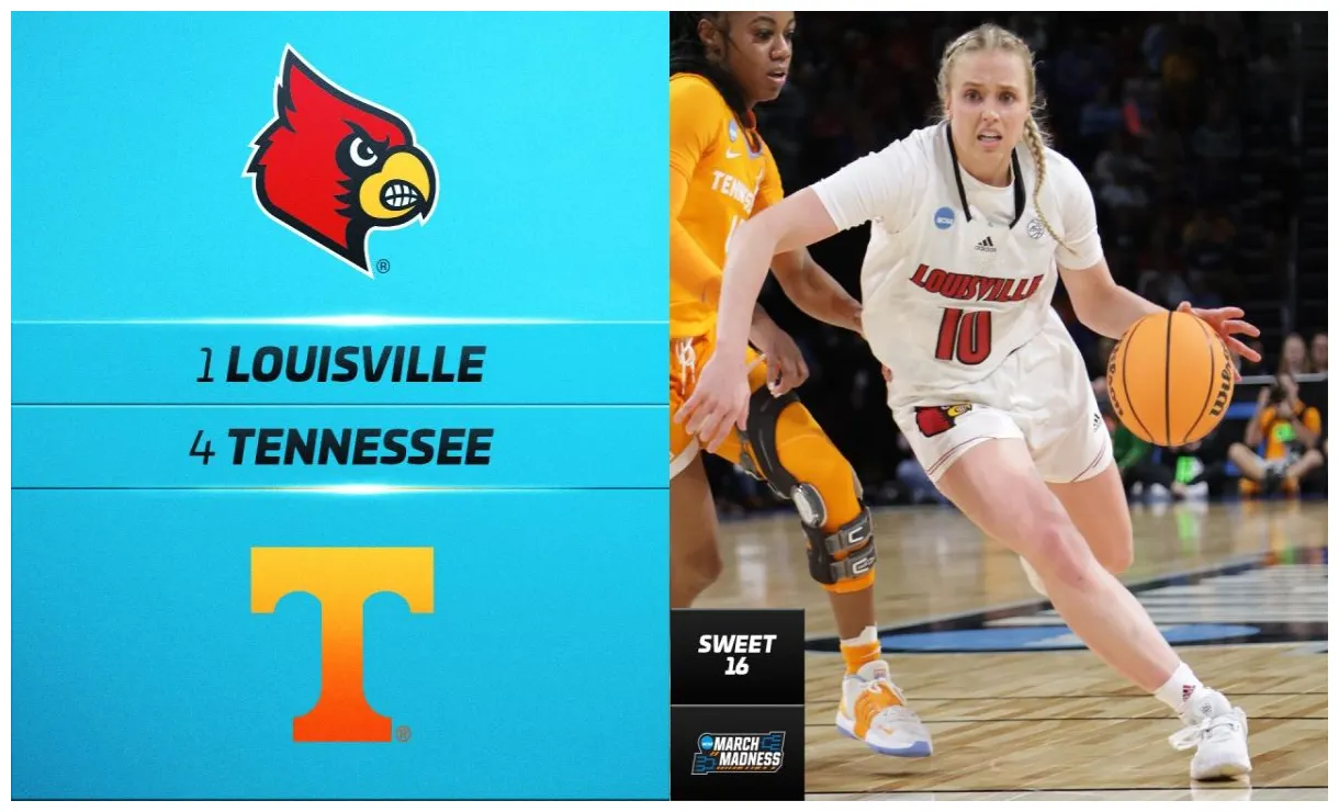 Louisville vs. tennessee women's ncaa tournament sweet 16 highlights