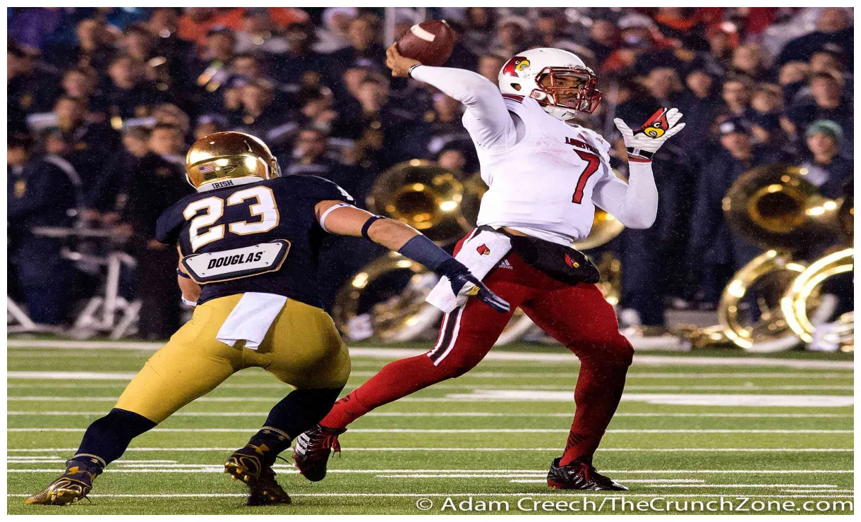 Louisville vs. notre dame depth chart the crunch zone
