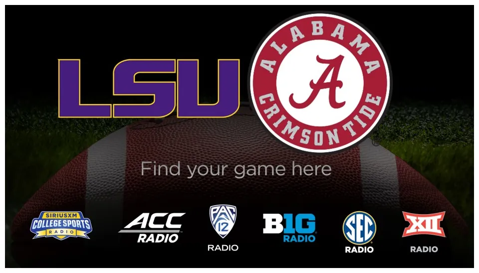 Listen live lsu tigers vs. alabama crimson tide 11/4
