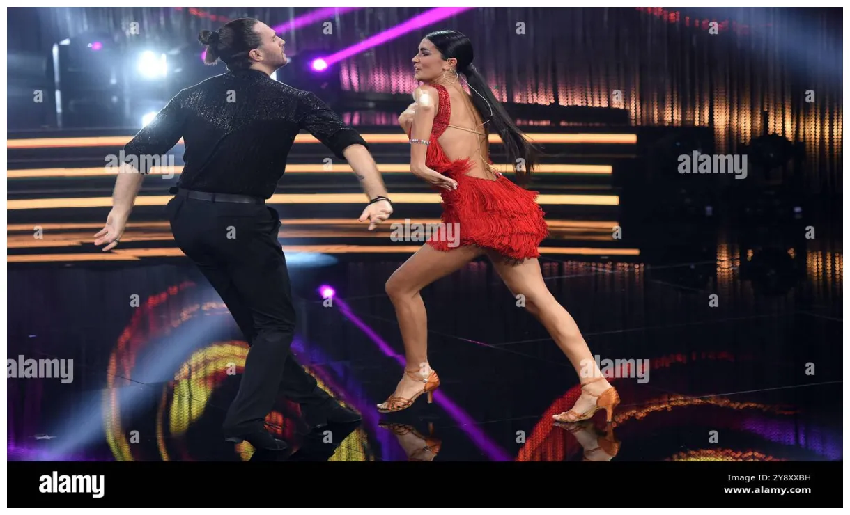 Federica nargi during broadcast ballando con le stelle