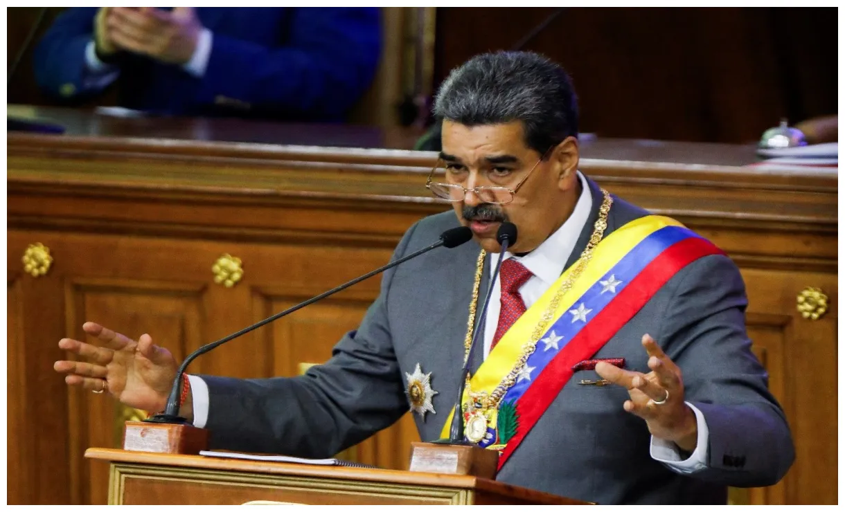 Venezuela's maduro sworn in for third term after contested election