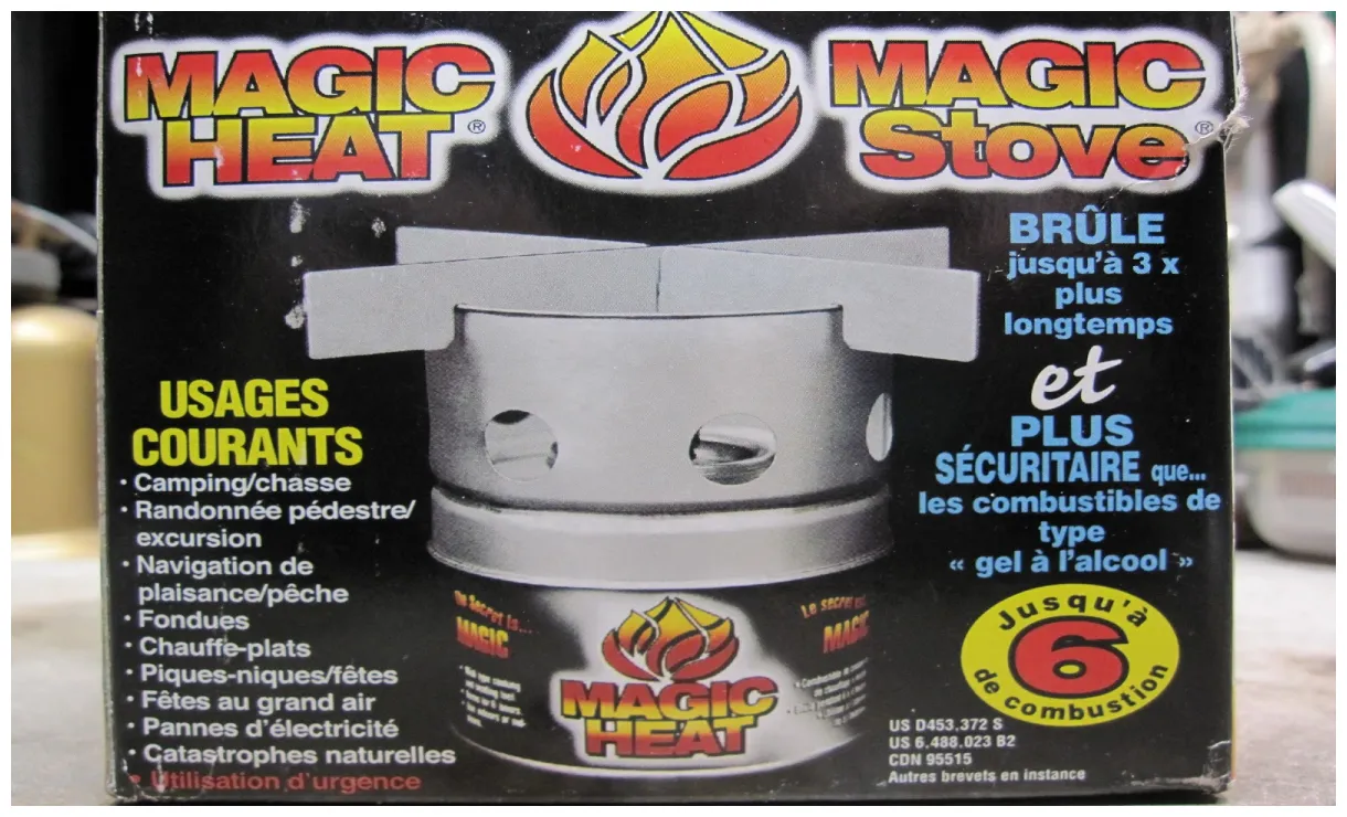 Hiram's notebook magic heat magic stove boil test #2