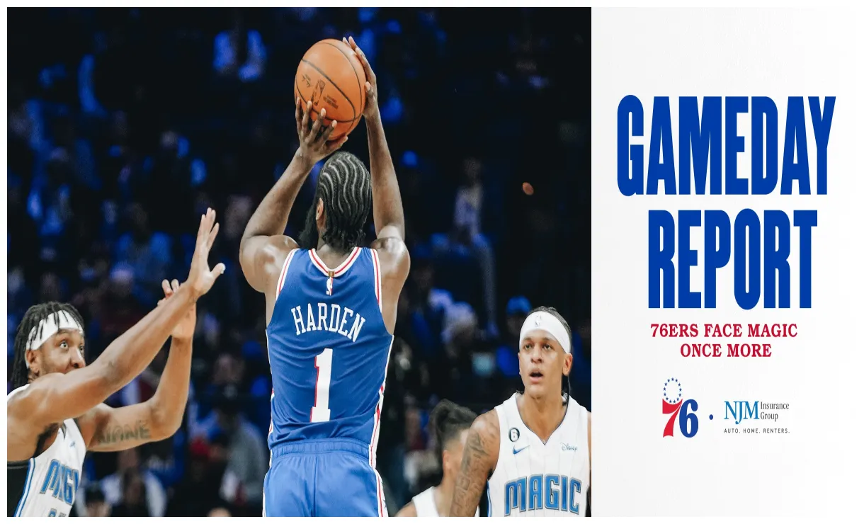 76ers face magic again in homestand finale gameday report 50/82