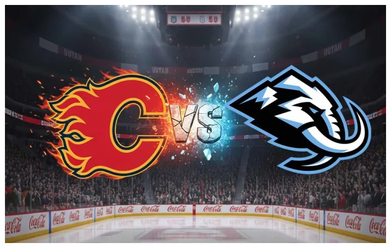 How to watch the calgary flames at utah mammoth game on tv and
