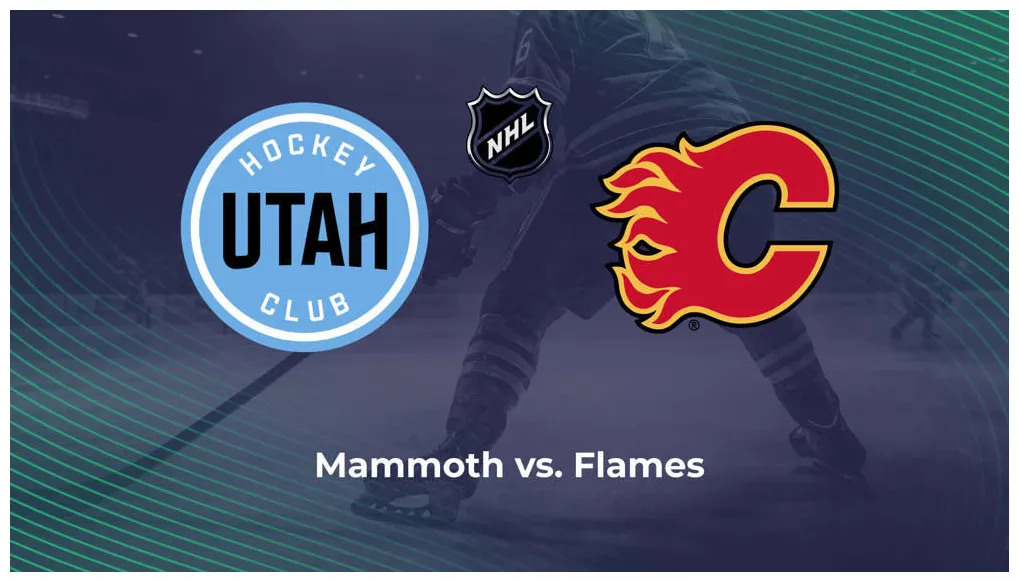 Mammoth vs. flames nhl predictions, picks and odds oct. 15